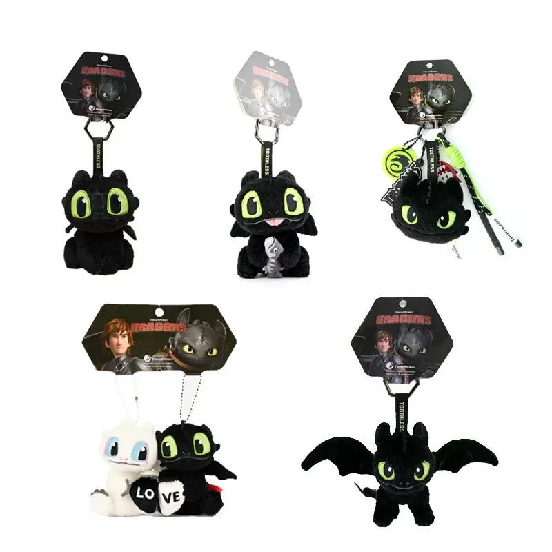 Authentic Premium HTTYD Plush Keychains