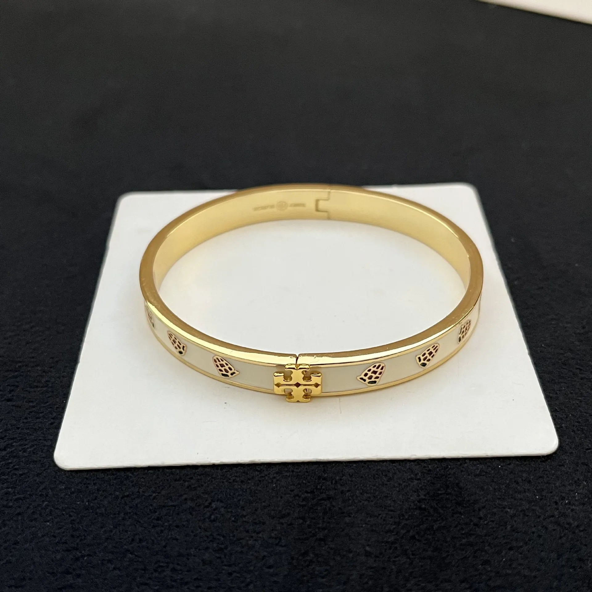 T-Luxe Botanical Glaze Openable Bangle