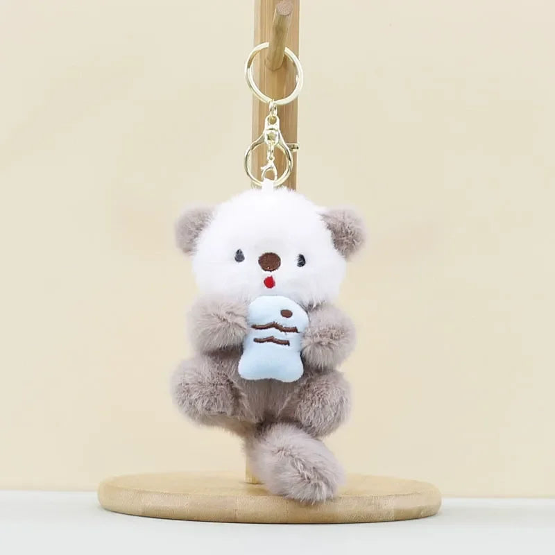 Sea Guard Otter Plush Keychain