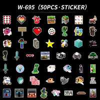 Minecraft Premium Vinyl Sticker Pack (50 Pcs)
