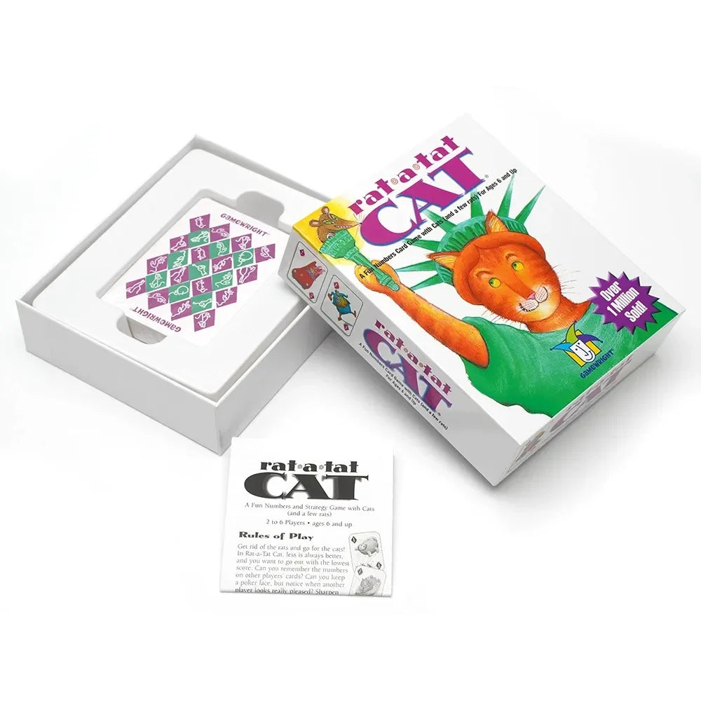 Rat-a-tat Numbers Card Game