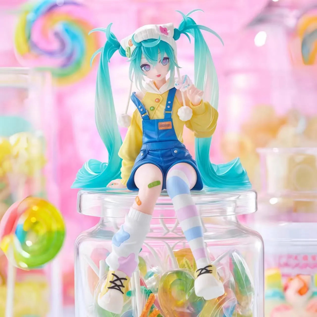 Hatsune Miku Lollipop Noodle Stopper Figure
