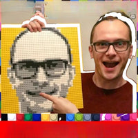 DIY Personalised Pixel Building Blocks