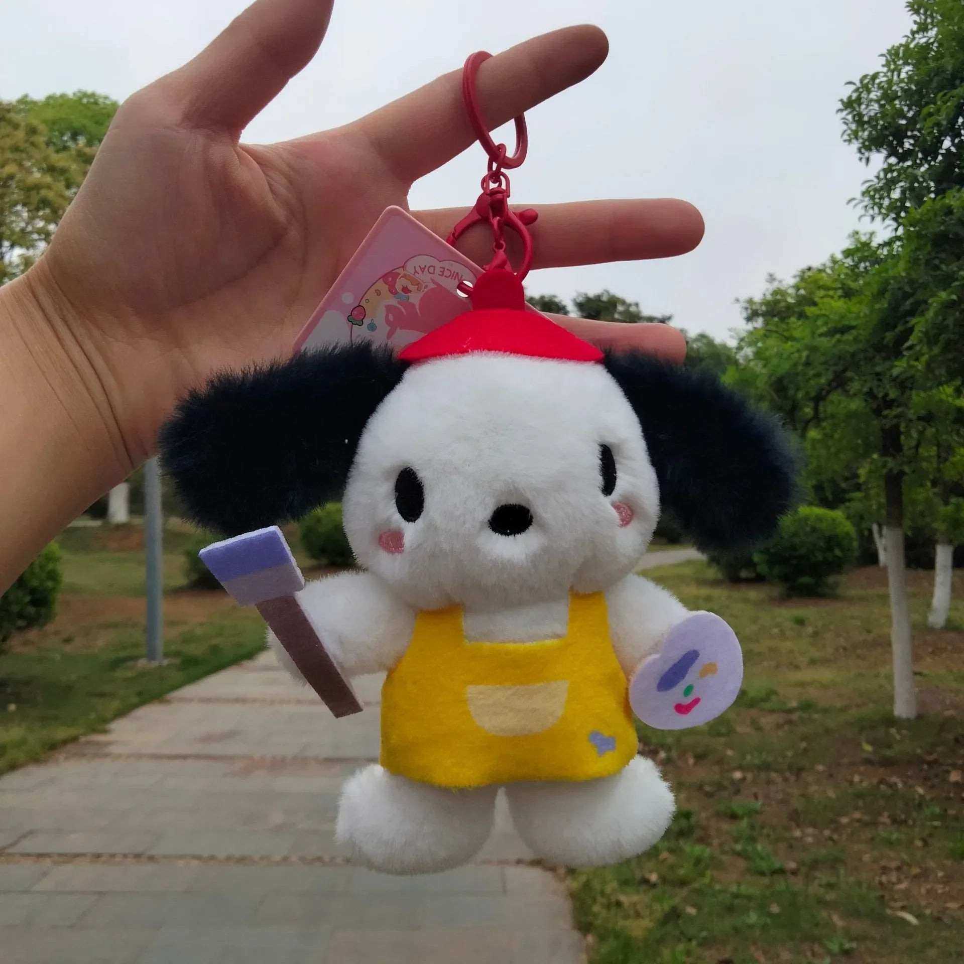 Artist Pochacco Premium Keychain