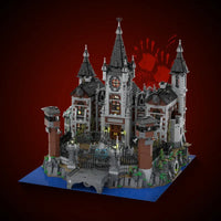 GOBRICKS MOC-158329 Arkham Asylum Building Set (6833 Pcs)