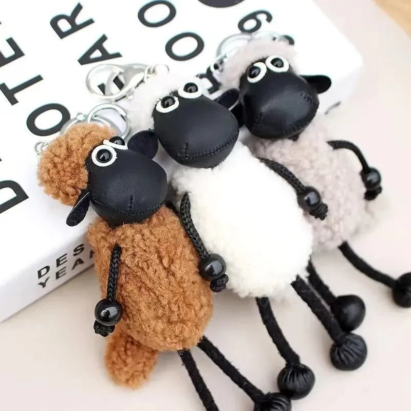 Shaun the Sheep Wool Luxe Keychain