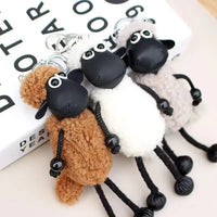 Shaun the Sheep Wool Luxe Keychain