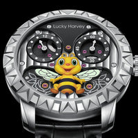 Lucky Harvey Master Series Kinetic Bee Mechanical Watch