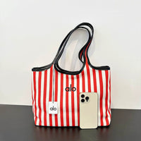 Alo Horizon Striped Tote Bag