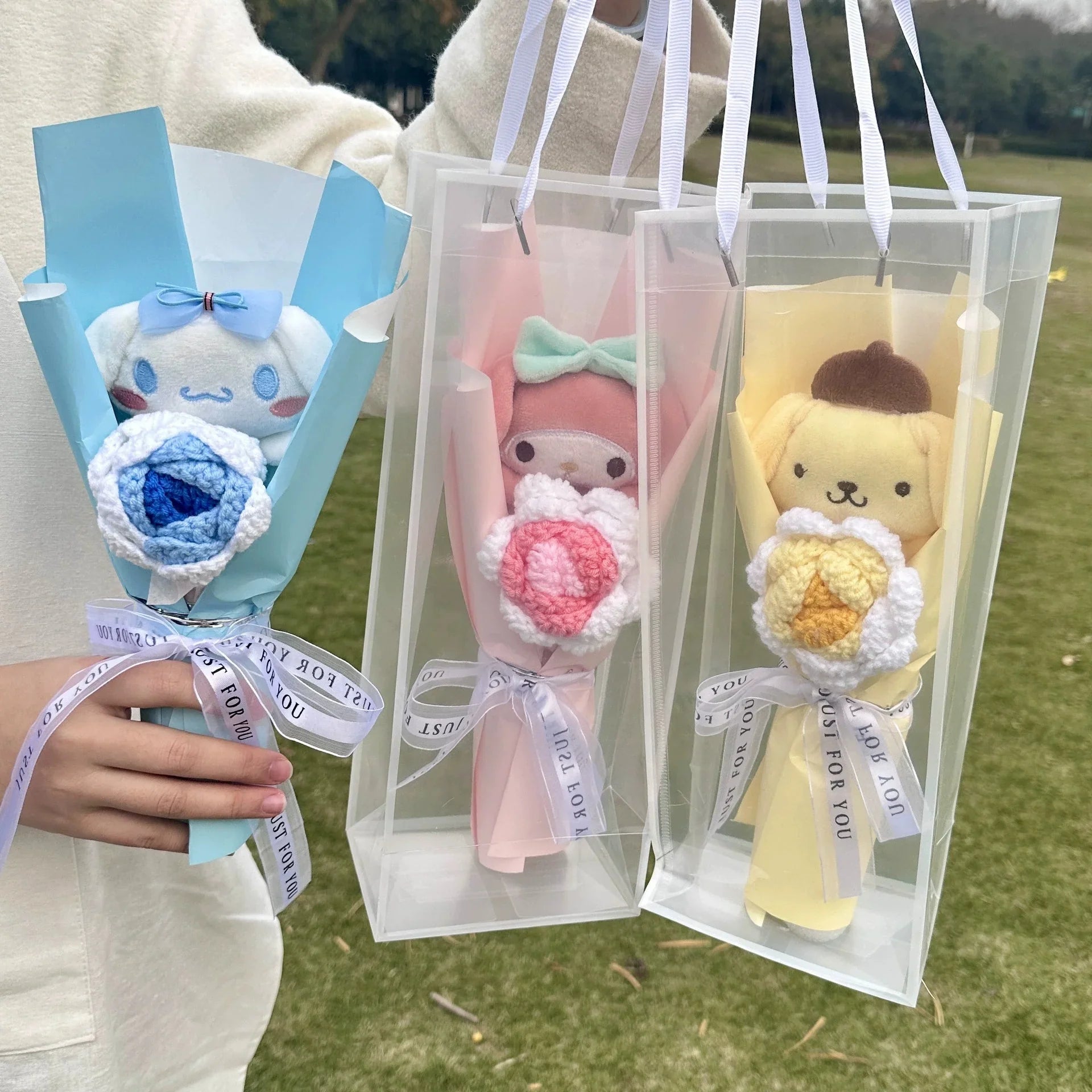 Whimsical Sanliou Forever Plush Bouquet