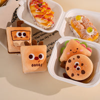 Mini Gourmet Snacks Plush Keychain