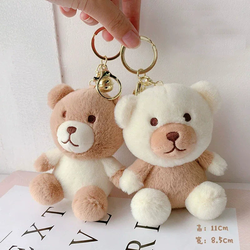 Jinnew Mocha Bear Keychain