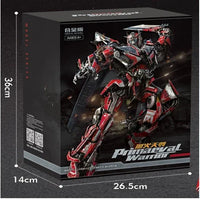 Trans4mers Red Fire Truck Prime Figure (30 cm)