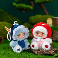 Wakuku Wonder Retro Plush Keychain