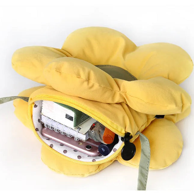 Petal Patchwork Crossbody Bag