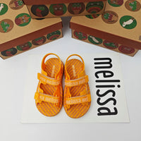 Mini Melissa Sweet-Scented Velcro Jelly Sandals