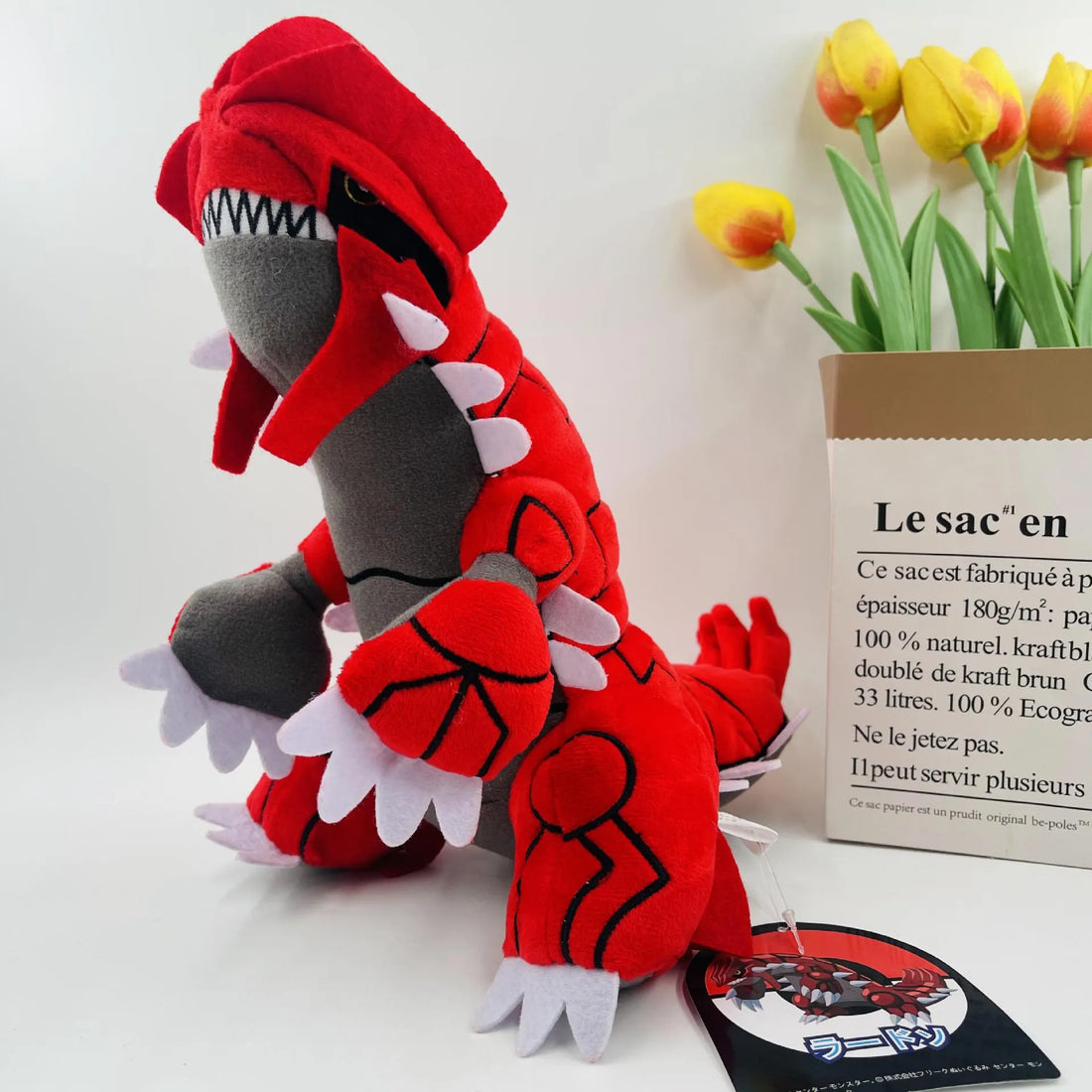 Groudon Magma Beast Plushie (30 cm)