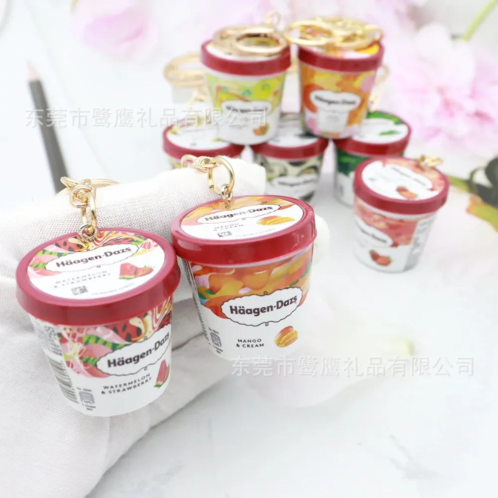 Haagen-Daazs Ice-Cream Delight Keychain