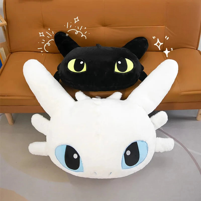 Night & Light Furry Dragon Sofa Pillow