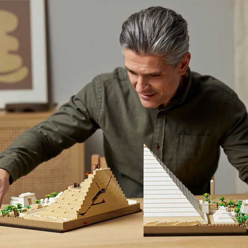 Great Pyramid of Giza Architecture Building Set (1476 Pcs)