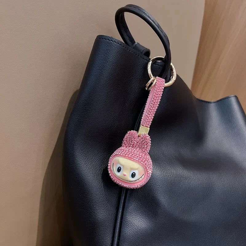 Labuboo Crystal Face Luxury Keychain