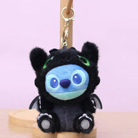 Stitch Toothless Cosplay Keychain