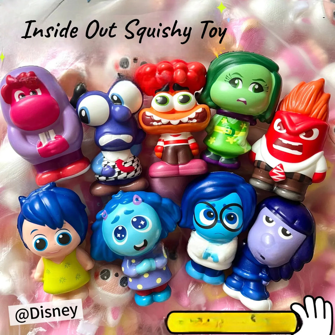 Inside Out Emotions Squishy Toy