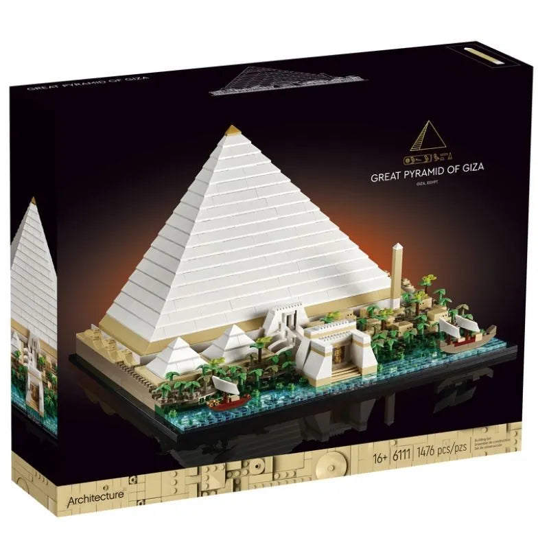 Great Pyramid of Giza Architecture Blocks (1476 Pcs)