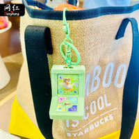 Mini Retro Arcade Fingertip Dance Machine Keychain