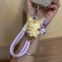 Sanliou Icons 20mg Gold Charm Keychain