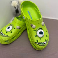 One-Eyed Green Monster Comfort Clogs