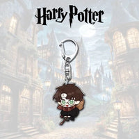 Harry Potter Hogwarts Chibi Acrylic Keychain