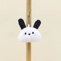 Pochacco Head Plush Keychain
