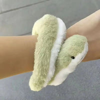 Slap & Wrap Serpentine Plush Bracelet