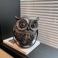 Athena Owl Nocturnal Satchel Handbag