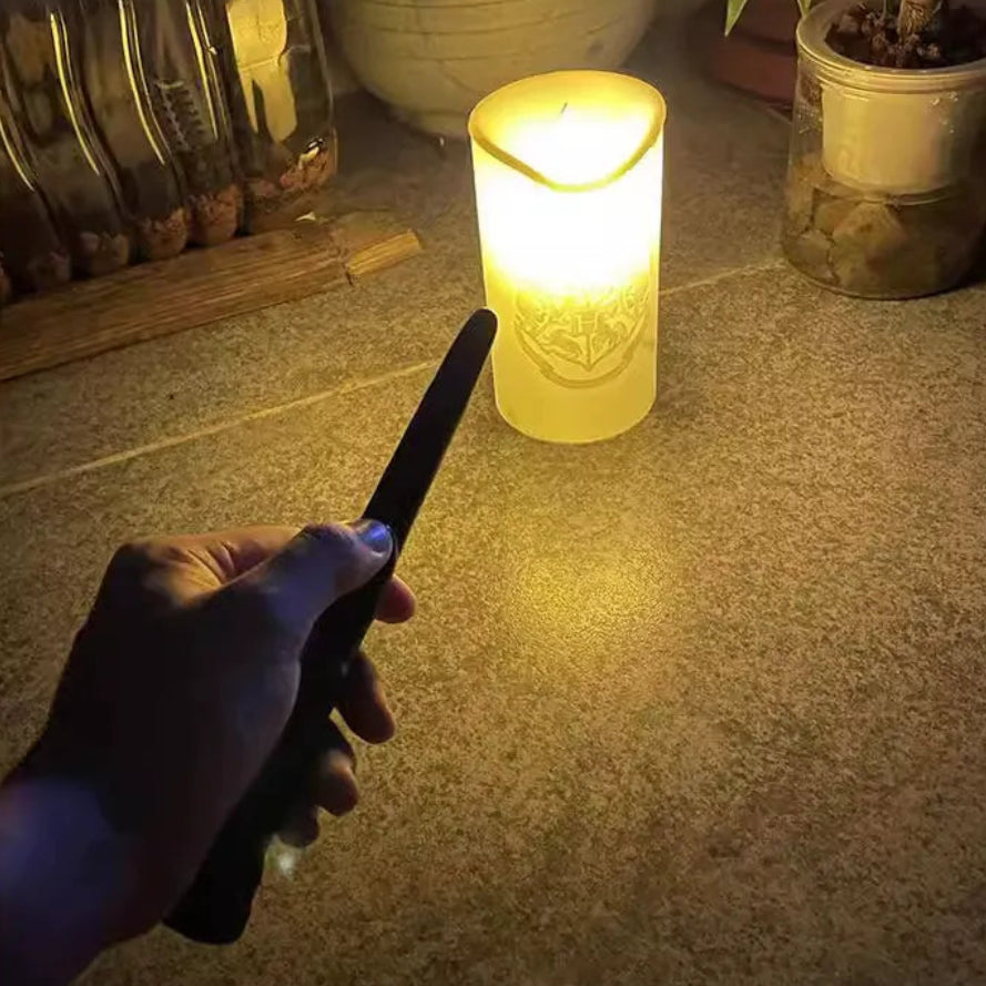 Magic Wand Controlled Candle Lamp