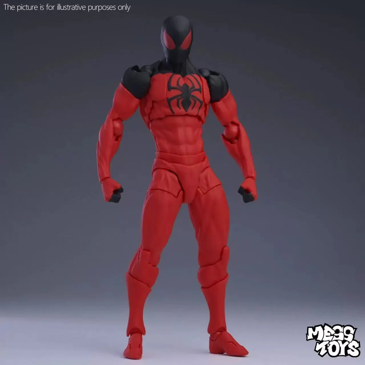 Mess Toys Spiderman Venom Mark Figures (16 cm)