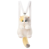 Bear Hugs Mini Ragdoll & Persian Cat Plush Backpack
