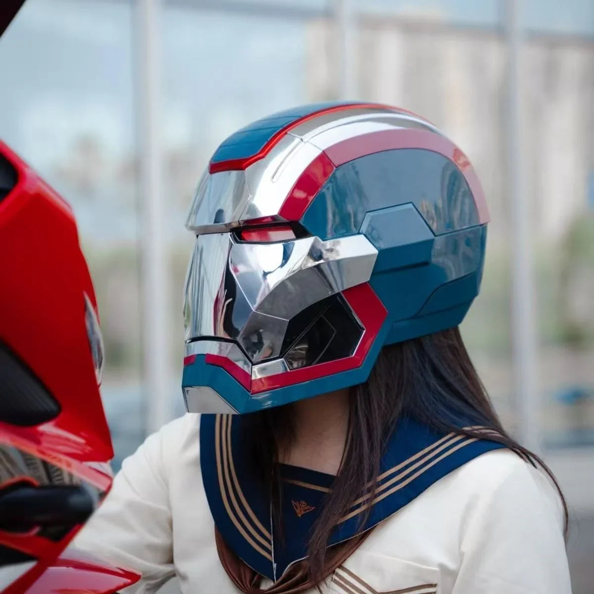 Iron Patriot Arsenal Smart Bike Helmet
