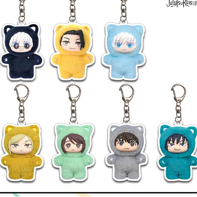 Jujutsu Cat Paradise Acrylic Keychain