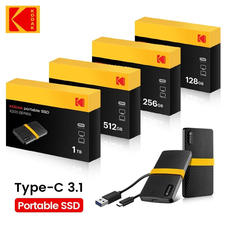 Kodak X200 High Speed Mobile SSD