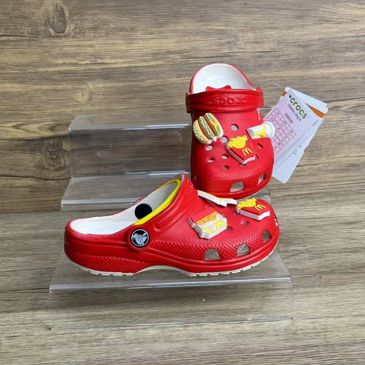 McDonalds Fast Happy Time Clogs