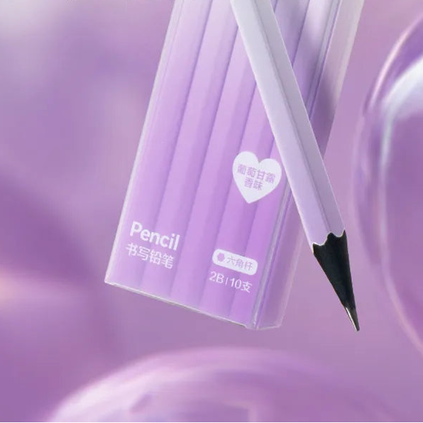 Nusign NS749-HB Grape Scent Pencil (Set of 10)