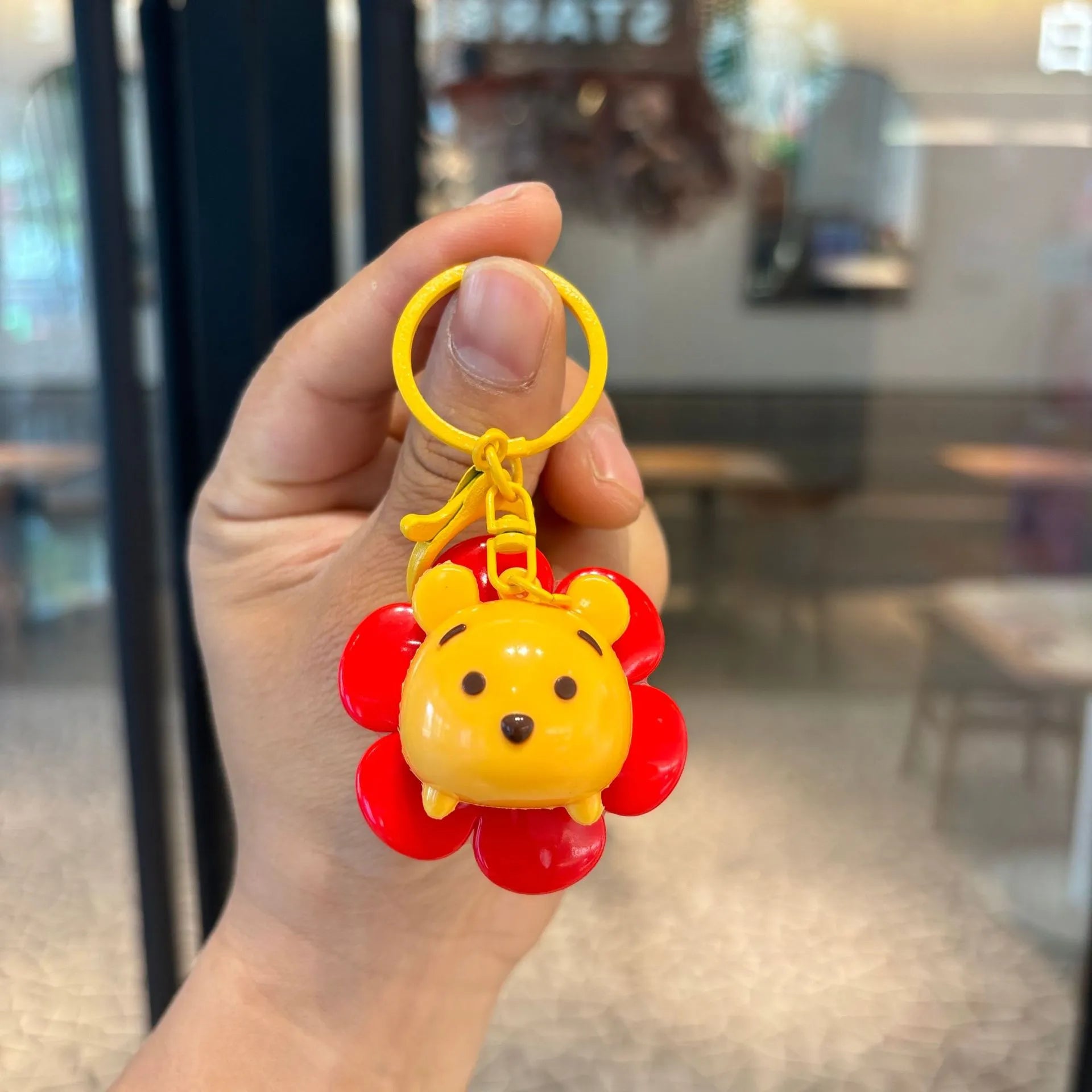 DZNY Rotating Flora Buddies Keychain