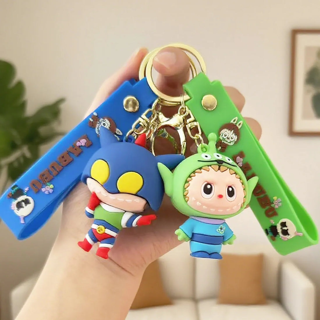 Labubu Cosplay Chaos 3D Keychain