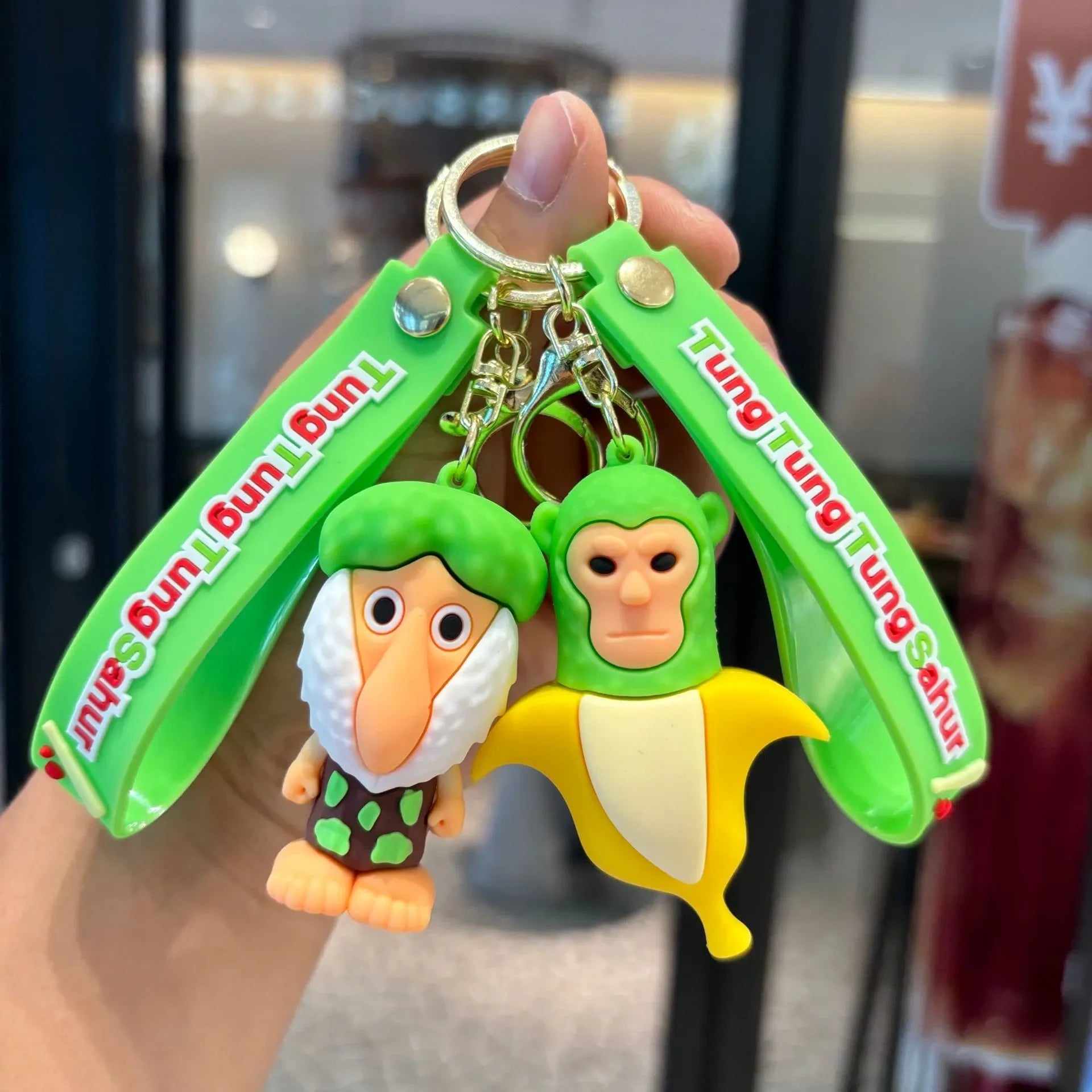 Brainrot Brigade 3D Keychain