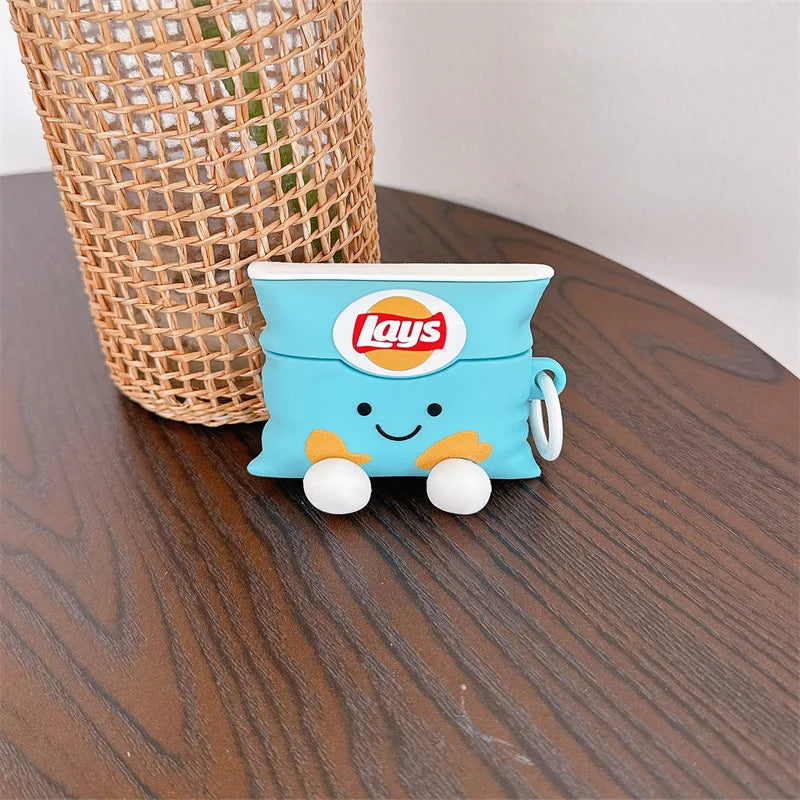 Smiley Lays Crunch Case (For AirPods)