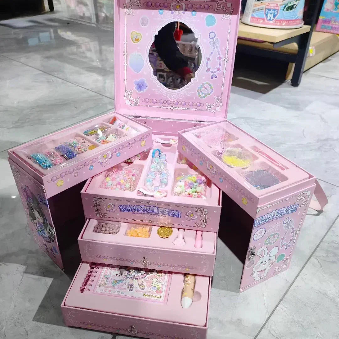 Bunny Beauty 3-Tier Make-up Box