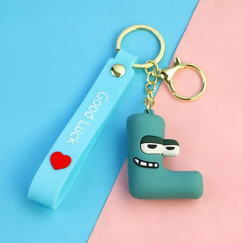Alphabet Lore Letter Keychains