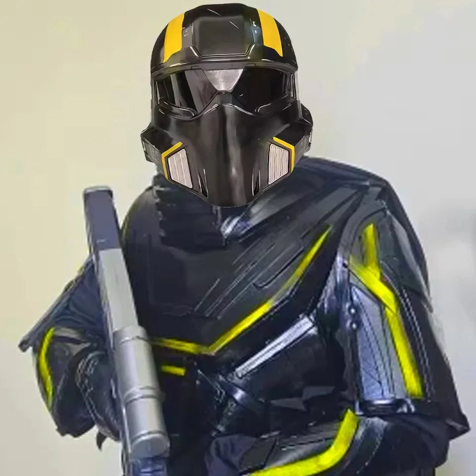 Hell Divers 2 Battle Damaged Version Mask